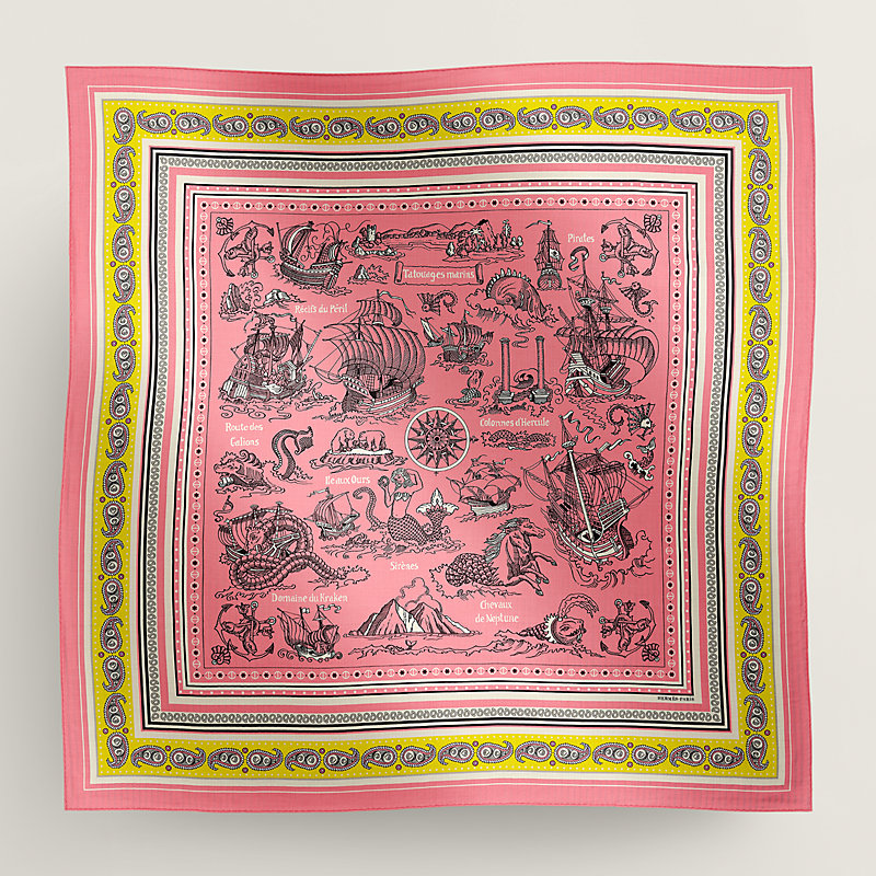 エルメス　カレジェアン　Tatouages Marins Bandana エルメス カシシル Tatouages Marins Bandana全色 (HERMES/スカーフ